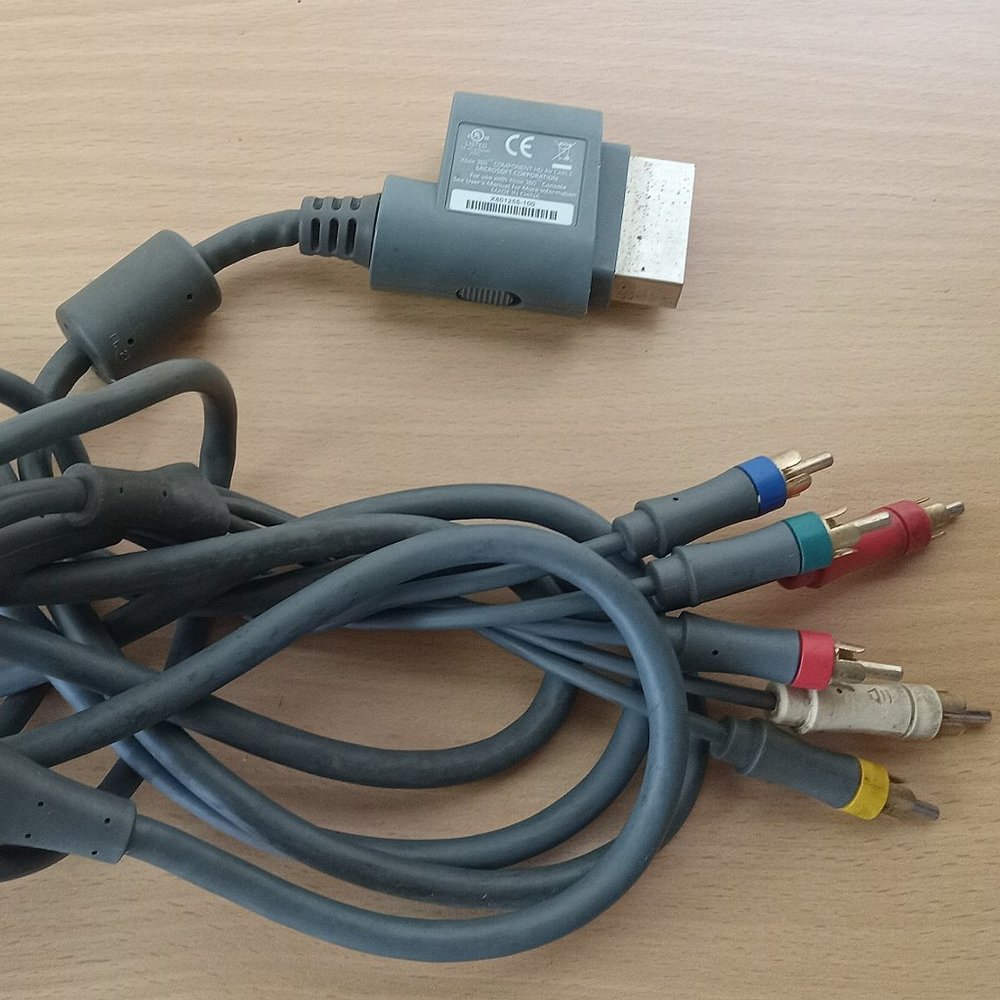 Xbox 360 AV Cables For 360 Slim & Original Console